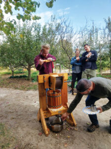Cider Pressing Bloomington Community Orchard